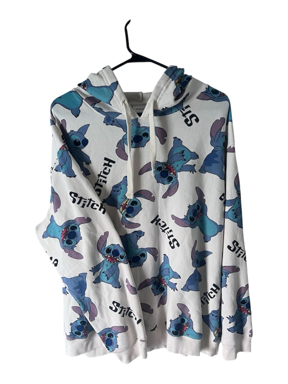 Disney Stitch Character Print Hoodie